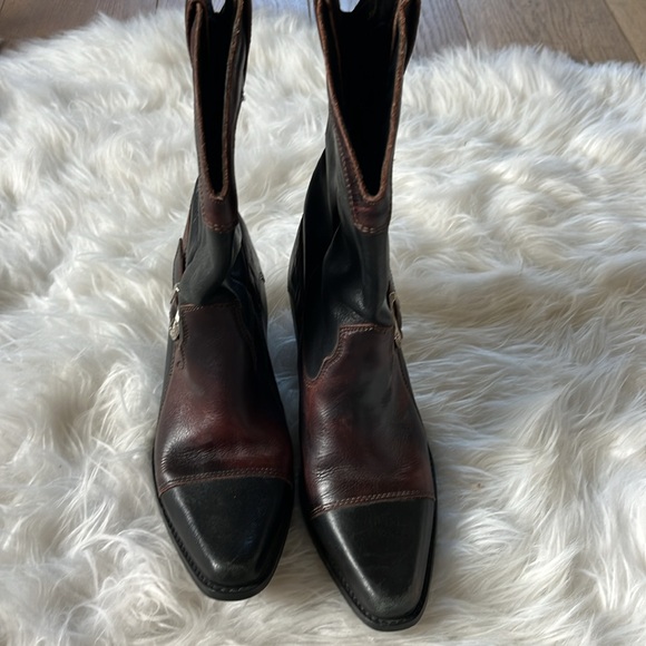 Dingo two-toned cowboy boots Made in Brazil size 8 - Picture 2 of 10